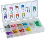 MNC Biztosíték Készlet Tárolódobozban - 100 db - 2-30A (05716)