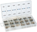 MNC Biztosíték Készlet Tárolódobozban 120 darabos, 5-30A (05714)