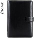 FILOFAX Kalendárium, gyűrűs, betétlapokkal, personal méret, FILOFAX Metropol , fekete (FX-026902) - papir25