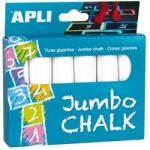 APLI Aszfaltkréta, kerek, jumbo, APLI, fehér (14370)