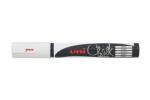 uni Krétamarker, 1, 8-2, 5 mm, UNI PWE-5M , fehér (264614000) - papir25