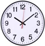 Office Products Falióra, 30 cm, OFFICE PRODUCTS, fekete keret (13223011-05) - papir25