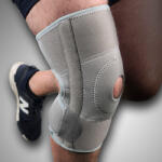 PREMIA neoprén térdrögzítő fémspirálsin oldaltámasszal