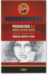 KOH-I-NOOR Grafitceruza, 6B, KOH-I-NOOR 8911 Progresso (891106B004PZ)