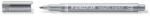 STAEDTLER Dekormarker, 1-2 mm, kúpos, STAEDTLER 8323 , ezüst (8323-81) - papir25