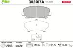 VALEO Set placute frana VALEO 302507A (302507A)