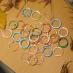 Shein Színes Karikagyűrűk 14 Db (604075)