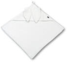Bomix Fürdőlepedő Ostya törölköző kapucnival fehér 100x100cm Nagy XL (5904966720154)