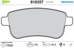 VALEO Set placute frana VALEO 610357 (610357)