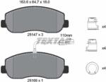 TEXTAR Set placute frana TEXTAR 2514706 (2514706)