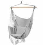  Függőágy brazil szék szürke 23671 (5900779951013)