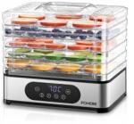  Fohere Rozsdamentes acél gombaszárító, Led kijelző, 420 W (x)