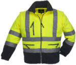 fluo Pulóver Levehető Ujjú Sárga/kék_m (st)