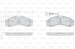 VALEO Set placute frana VALEO 872001 (872001)