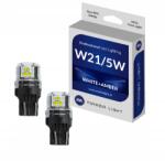 Marba Light W21/5 7443 Led izzó Fehér-narancs Usa ML4G7443 az USA-ból származó autókhoz