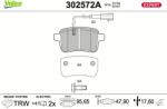 VALEO Set placute frana VALEO 302572A (302572A)