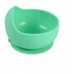 Bibi Szilikon tál tapadókoronggal Bi-Bi menta (5906874085844)