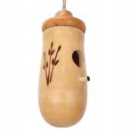  Fából készült kolibri házikó kültéri lógó fa ház Iy (AG260104001983)