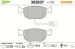 VALEO Set placute frana VALEO 302837 (302837)
