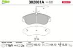 VALEO Set placute frana VALEO 302061A (302061A)