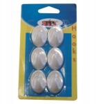 Artex Öntapadós ovális akasztó kicsi Ph Fehér (6 db) (8001579202293)