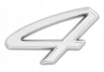 Porsche Öntapadós bélyegző Porsche 911 Carrera 4 3x1, 8 cm Ezüst