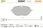 VALEO Set placute frana VALEO 302947 (302947)