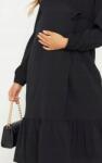 Prettylittlething Z7C310 Plt Maternity Boríték Ruha Wrap 38 M