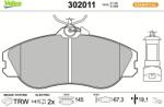 VALEO Set placute frana VALEO 302011 (302011)