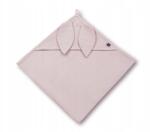 Bomix Fürdőlepedő Ostya törölköző kapucnival rózsaszín 100x100cm Nagy XL (5904966720161)