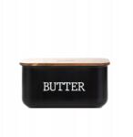 Homla Avila vajtartó fekete akác fedéllel 15x10x7 cm Homla (224183)