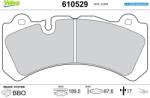 VALEO Set placute frana VALEO 610529 (610529)