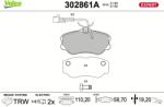 VALEO Set placute frana VALEO 302861A (302861A)