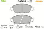 VALEO Set placute frana VALEO 302495 (302495)