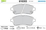 VALEO Set placute frana VALEO 610353 (610353)