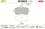 VALEO Set placute frana VALEO 301662A (301662A)