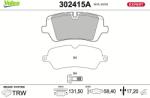 VALEO Set placute frana VALEO 302415A (302415A)