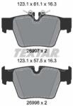 TEXTAR Set placute frana TEXTAR 2699701 (2699701)