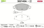VALEO Set placute frana VALEO 302145A (302145A)