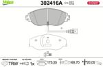 VALEO Set placute frana VALEO 302416A (302416A)