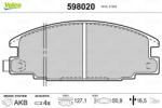 VALEO Set placute frana VALEO 598020 (598020)