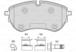 VALEO Set placute frana VALEO 601749 (601749)