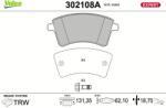 VALEO Set placute frana VALEO 302108A (302108A)