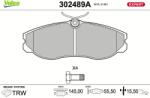VALEO Set placute frana VALEO 302489A (302489A)