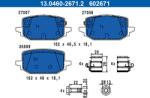 ATE Set placute frana ATE 13.0460-2671.2 (13.0460-2671.2)