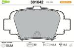 VALEO Set placute frana VALEO 301642 (301642)