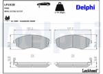 DELPHI Set placute frana DELPHI LP1928 (LP1928)