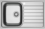 Franke Chiuveta bucatarie inox Franke SKL 611-78/50 DR, dreptunghiulara, 1 cuva si picurator pe partea dreapta, 78x50x15 cm, adancime cuva 15 cm, Inox dekor (101.0716.652) Chiuveta