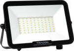 TRACON LED Fényvető Samsung Chippel, Mozgásérzékelő Csatlakozóval 220-240 V Ac, 100 W, 4000K, Ip54, 10000 LM, EEI=F