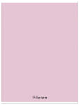 Fortuna Füzet kockás FORTUNA Monocolor A/5 32 lapos 27-32 pasztell rózsaszín (01_08665)